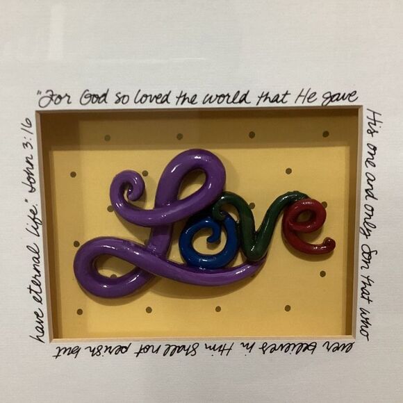 Love 3D Framed Wall Decor Picture - Picture 7 of 8